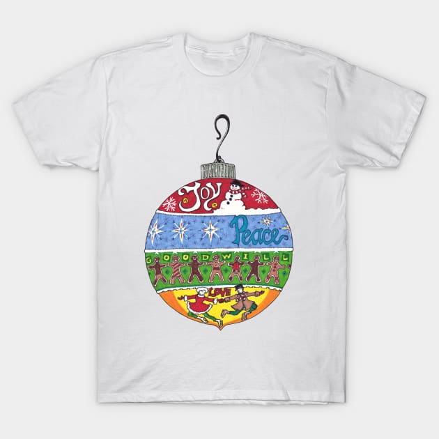 Holiday Ornament T-Shirt by katydidkay